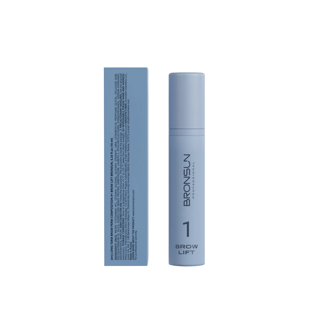 Bronsun - Long Term Brow Perm, #1 Brow Lift (10ml)