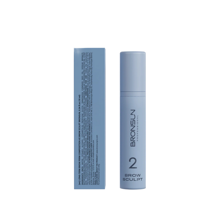 Bronsun - Long Term Brow Perm Composition, #2 Brow Sculpt (10ml)