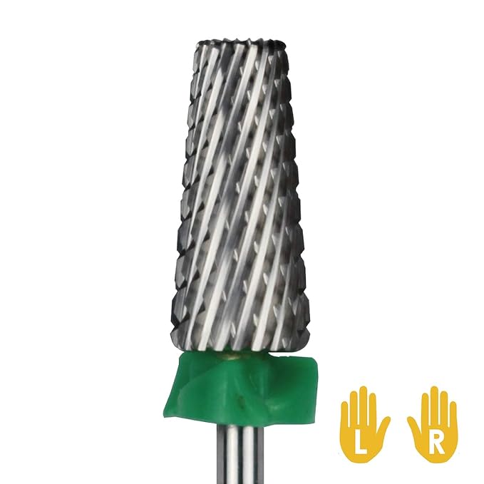 5 in 1 Multi-Function Tapered Shape Nail Drill 7.0mm Cross Cut