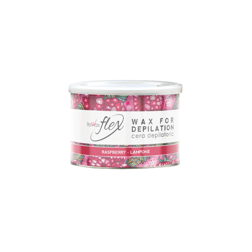Italwax - Raspberry Flex Wax Tin - 400ml